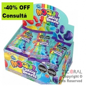 GOMITAS MOGUL JELLY BEANS 50 GRS X 10 UNIDADES x 1